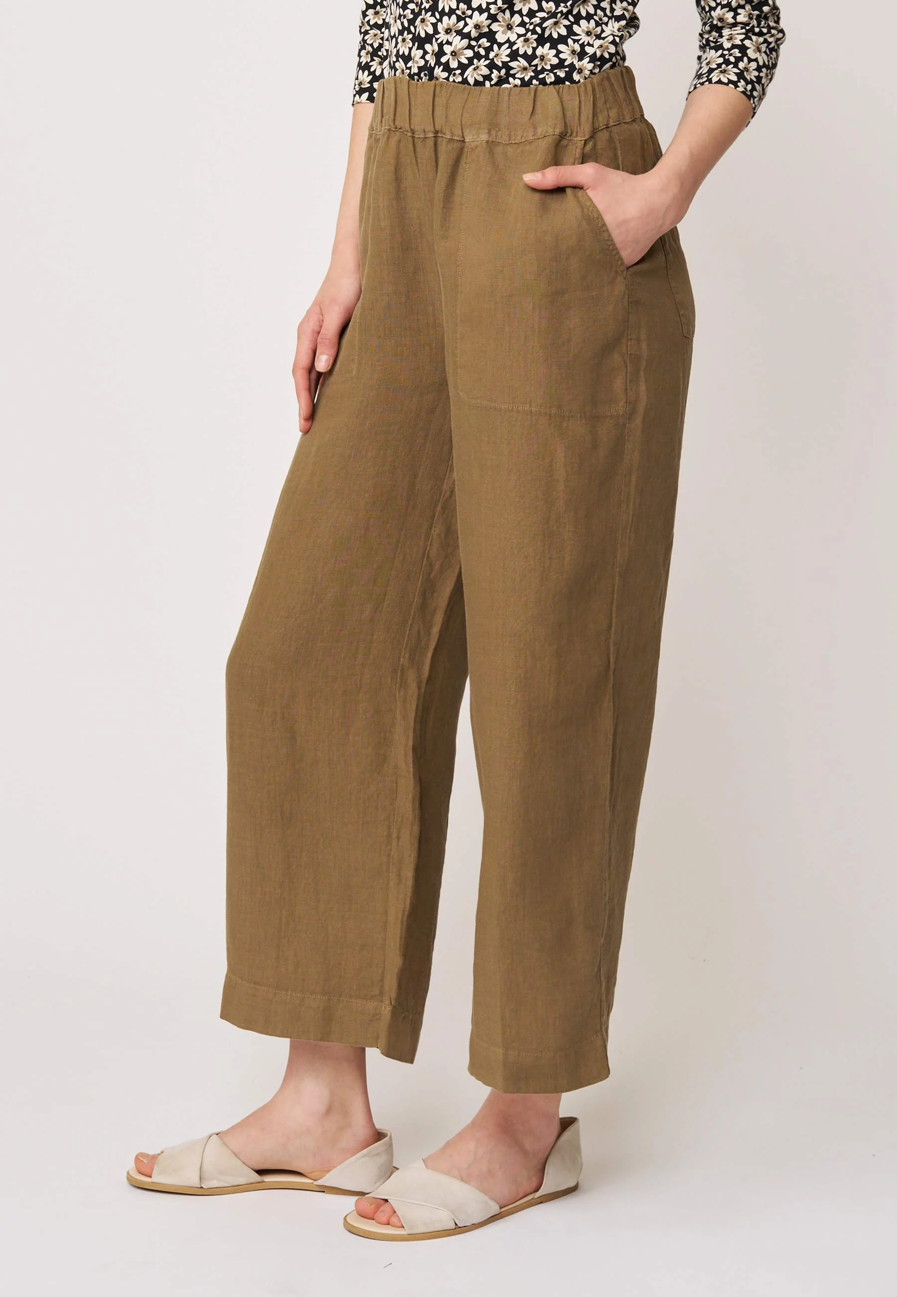 Hose aus Leinen, Modell Jarina - Image 10