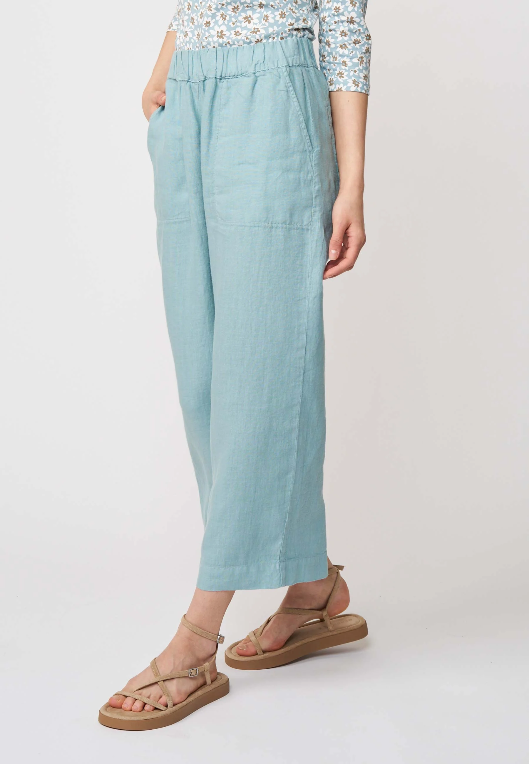 Hose aus Leinen, Modell Jarina - Image 3