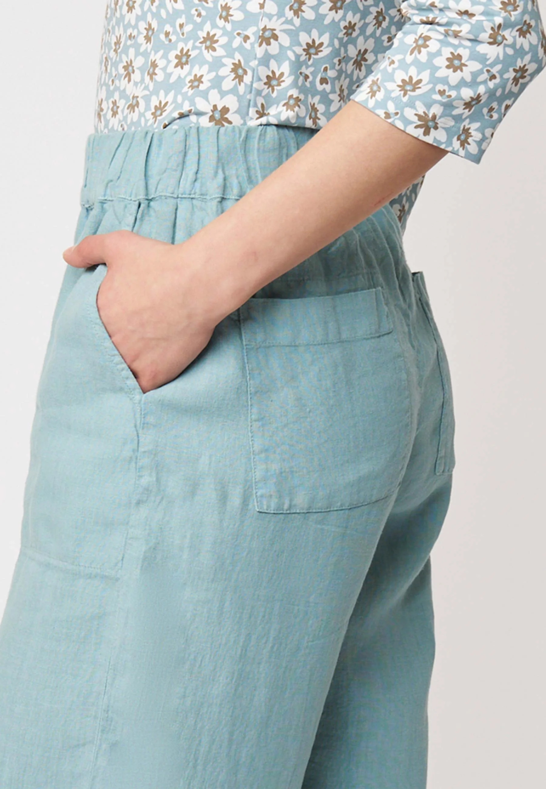 Hose aus Leinen, Modell Jarina - Image 7