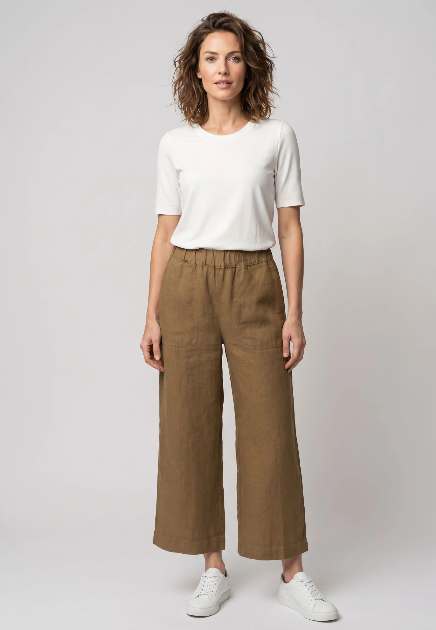 Hose aus Leinen, Modell Jarina - Image 9